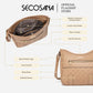 SECOSANA® Giulia Minimalist Casual Medium Crossbody Bag