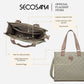 SECOSANA Opaline Quilted Tablet Shoulder Bag