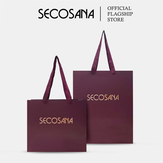 SECOSANA Plum Gift Wrapping Paper Bag