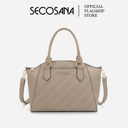 SECOSANA Dapomi Monogram Shoulder Bag