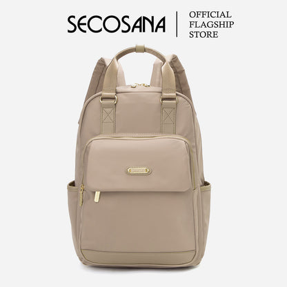 SECOSANA Alleriza Plain Laptop Backpack