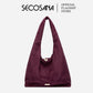 SECOSANA® Mercer in Large Suede Hobo Bag