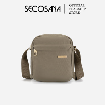 SECOSANA Ebony Minimalist Mini Crossbody Bag