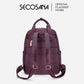 SECOSANA® Frei Minimalist Casual Monogram Tablet Backpack
