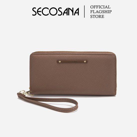 SECOSANA® Janz Classic Long Wristlet Bifold Wallet