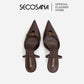 SECOSANA® SS-1009 - Iris Slingback Heel Pumps