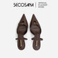 SECOSANA® SS-1009 - Iris Slingback Heel Pumps