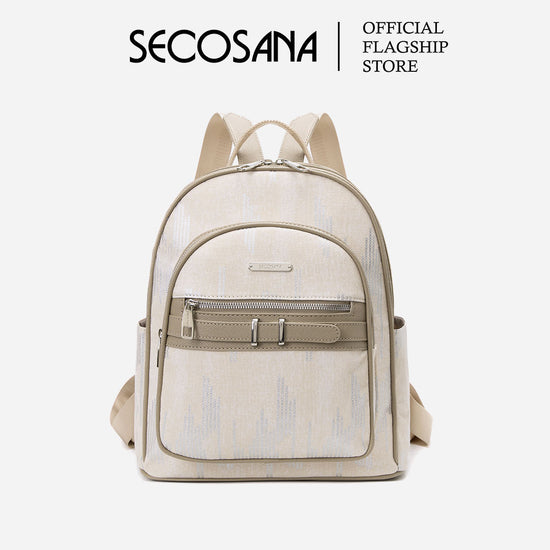 SECOSANA Amerilyn Printed Regular Size Tablet Backpack
