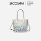 SECOSANA® Jeasse Signature Print Shoulder Bag