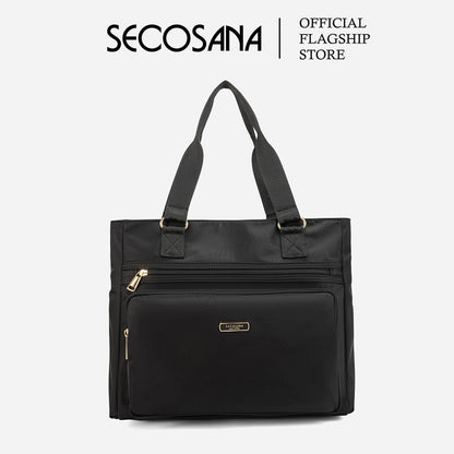 SECOSANA® Nazoure Classic Laptop Shoulder Bag