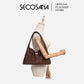 SECOSANA® Alba in Medium Suede Hobo Bag