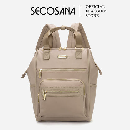 SECOSANA Allebiene Plain Laptop Backpack