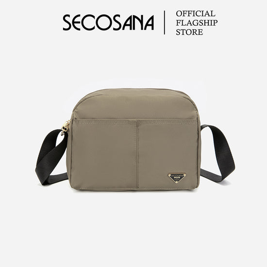 SECOSANA® Grinilla  Minimalist Casual Plain Crossbody Bag