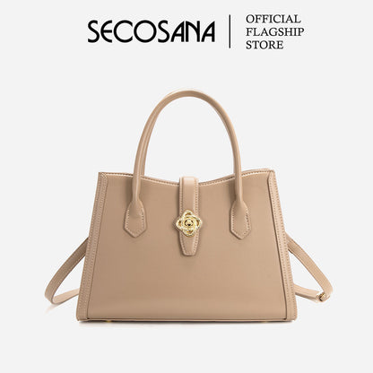 SECOSANA Aileen Plain Handbag