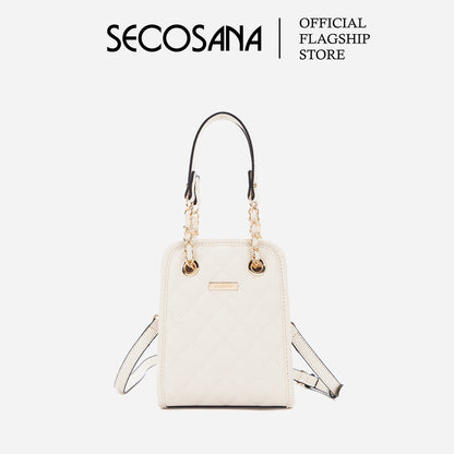 SECOSANA Katniss Quilted Sling Bag