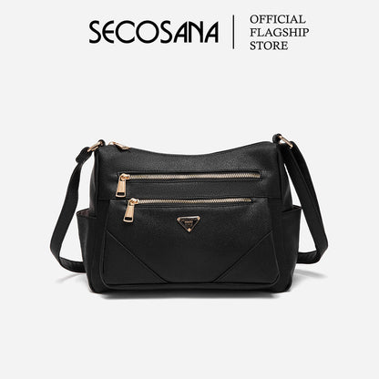 SECOSANA® Firmacee Minimalist Casual Plain Crossbody Bag