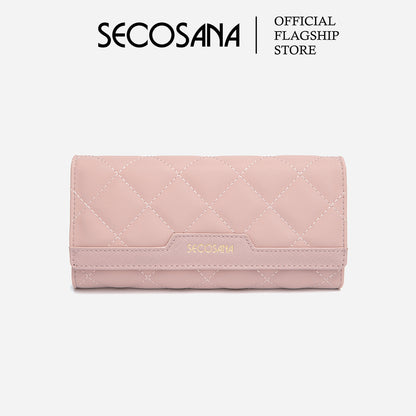 SECOSANA® Grima Classic Long Trifold Wallet with FREE Secosana Box