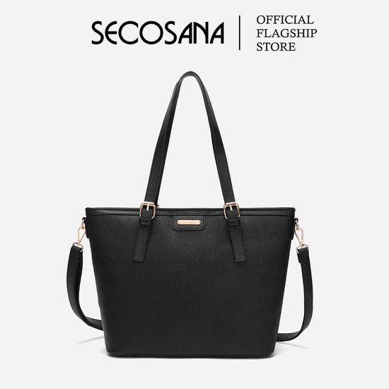 SECOSANA® Ficella Minimalist Casual Plain Shoulder Bag