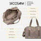 SECOSANA® Mikayla Getaway Weekender Top-Handle Bag