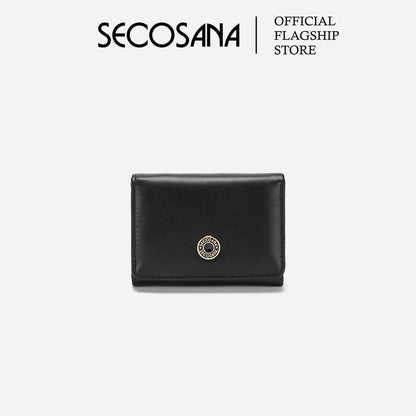 SECOSANA® Ades Modern Mini Trifold Wallet