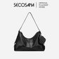 SECOSANA® Filiza Elegant Plain Multipurpose Shoulder Bag 2-in-1 Collection