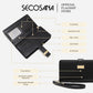 SECOSANA® Idda Classic Long Wristlet Bifold Wallet