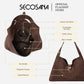 SECOSANA® Alba in Large Suede Hobo Bag