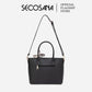 SECOSANA® Firmely Minimalist Monogram Plain Shoulder Bag