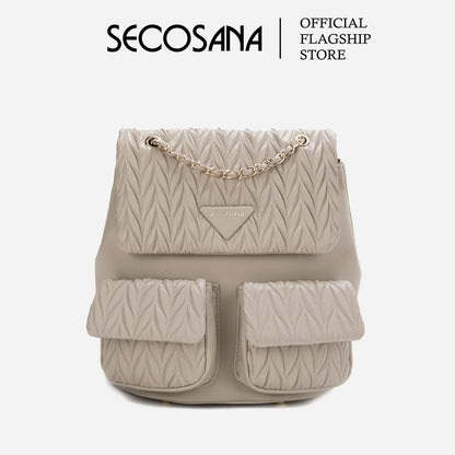 SECOSANA Evelina Quilted Convertible Backpack