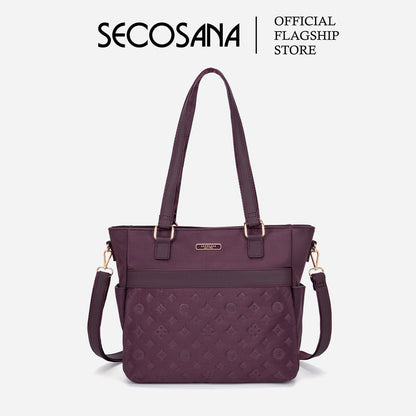 SECOSANA® Frene Minimalist Casual Monogram Shoulder Bag