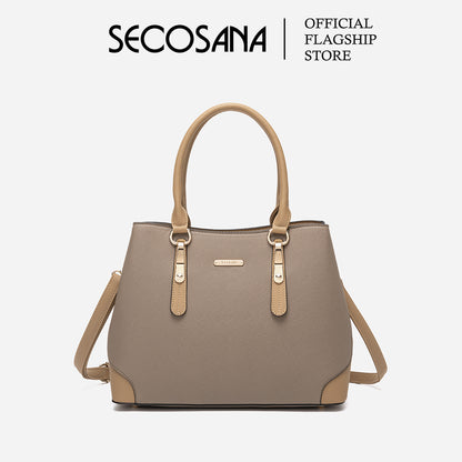 SECOSANA® Fammish Minimalist Casual Plain Shoulder Bag