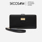 SECOSANA® Idda Classic Long Wristlet Bifold Wallet