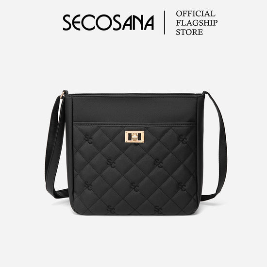 SECOSANA® Glenie Casual Quilted Medium Crossbody Bag