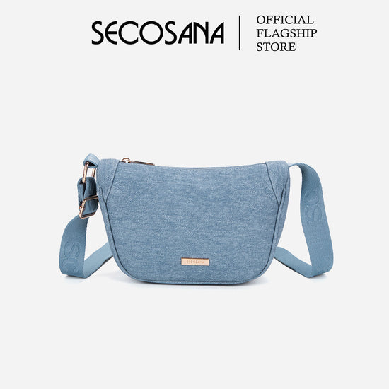 SECOSANA Alora Plain Small Crossbody Bag