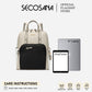 SECOSANA® Merosse Color Fusion Laptop Backpack