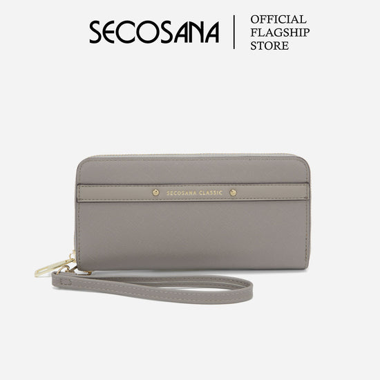 SECOSANA Zamiel Long Wristlet Wallet with FREE Secosana Box