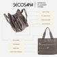 SECOSANA® Nazoure Classic Laptop Shoulder Bag