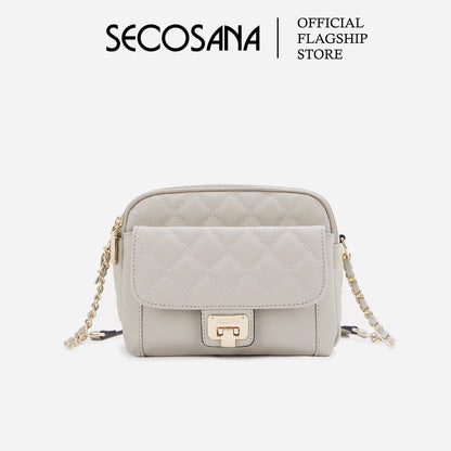 SECOSANA Gwyneth Quilted Sling Bag