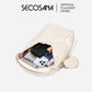 SECOSANA® Filiss Elegant Plain Multipurpose Shoulder Bag 2-in-1 Collection