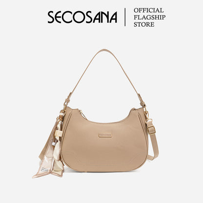 SECOSANA® Nilenma with Silk Twilly Shoulder Bag