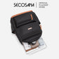 SECOSANA Bellarose Plain Simple Casual Laptop Backpack