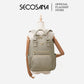 SECOSANA Criza Plain Simple Casual Laptop Backpack