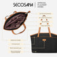 SECOSANA® Filan Minimalist Casual Laptop Shoulder Bag
