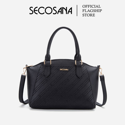 SECOSANA Dapomi Monogram Shoulder Bag