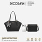SECOSANA® Nanibel Modern Shoulder Bag 2-in-1 Collection