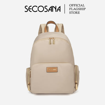 SECOSANA® Froizah Minimalist Casual Plain Petite Backpack