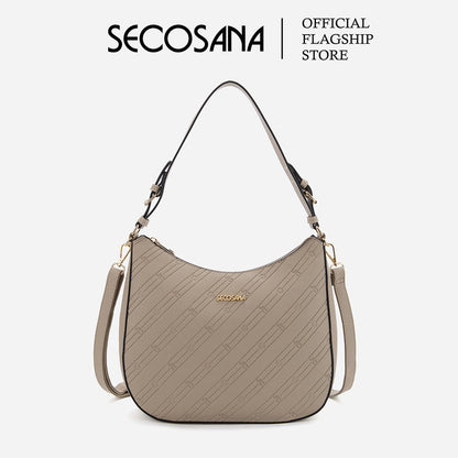 SECOSANA Daplee Monogram Shoulder Bag