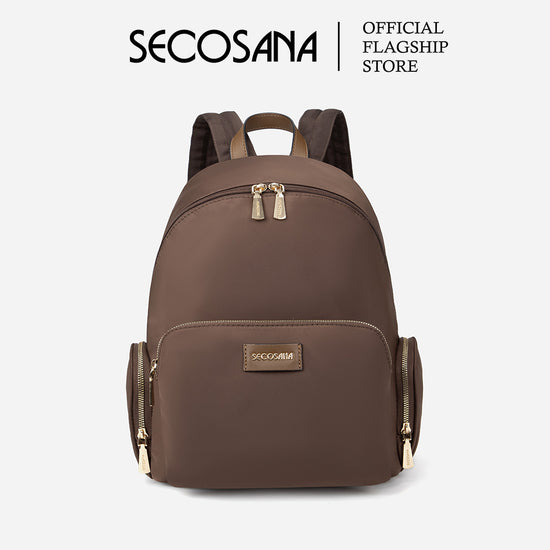 SECOSANA® Froizah Minimalist Casual Plain Petite Backpack