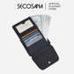 SECOSANA Trishein Trifold Wallet with FREE Secosana Box