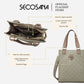 SECOSANA Opaliza Quilted Tablet Shoulder Bag